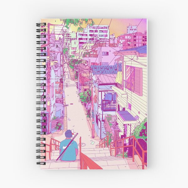 Item preview, Scenery Aesthetic Anime - Pink designed and sold by PuddingRabbit.