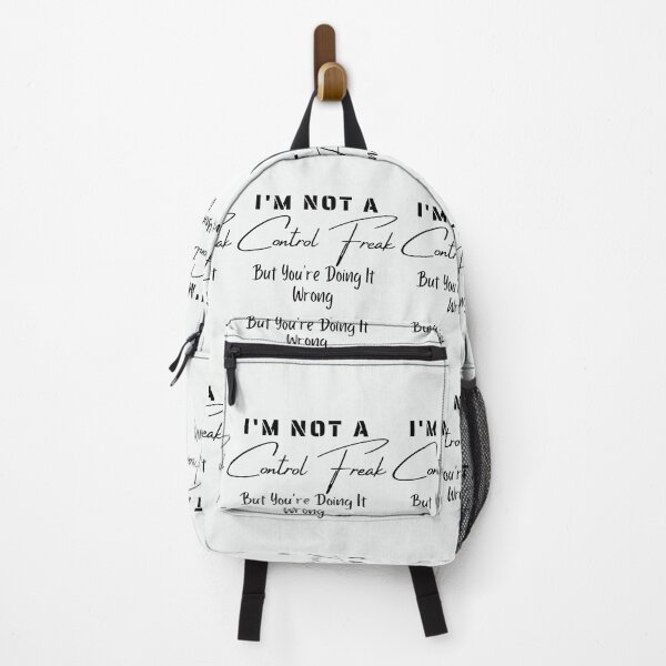 Item preview, I'm Not a Control Freak But You're Doing It Wrong designed and sold by walidsam07.