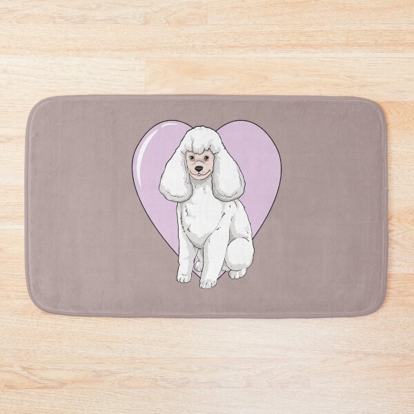 Item preview, Poodle Heart Caniche Poodle Lovers Design designed and sold by FalkDania.