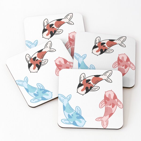 Item preview, three koi fish designed and sold by nnetso.