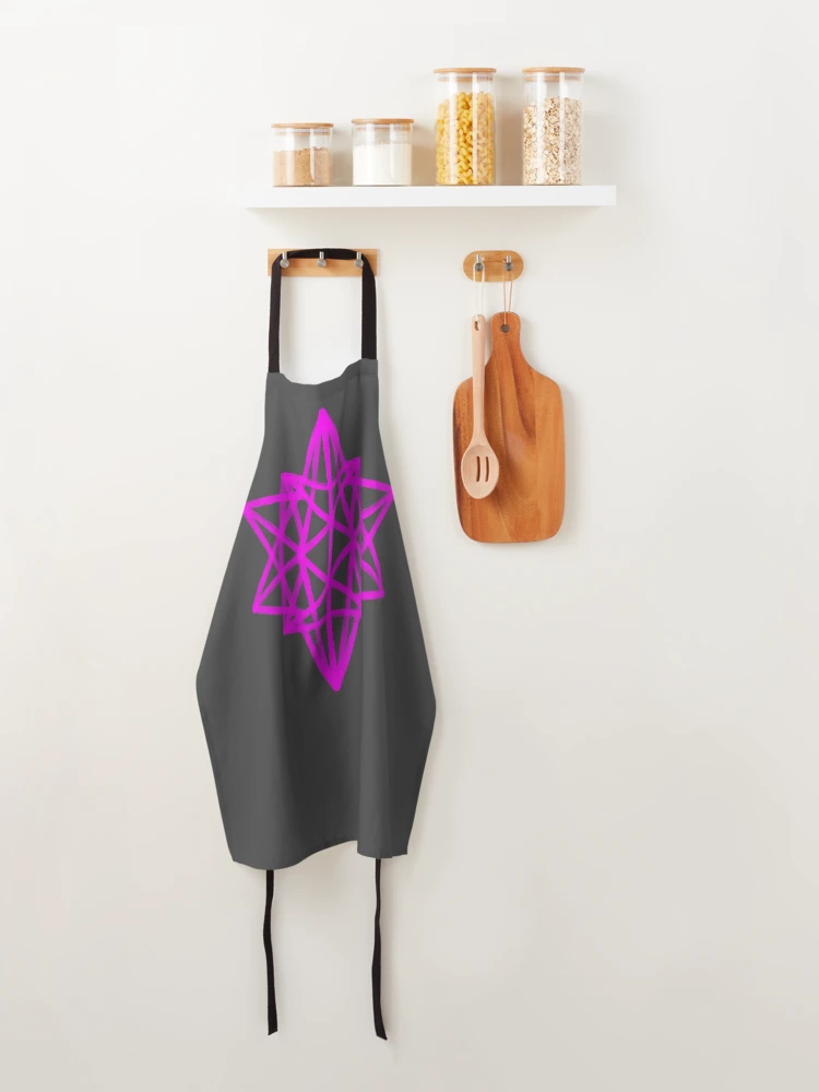 Thumbnail 4 of 6, Apron, Abstract Star designed and sold by TheRandomFactor.