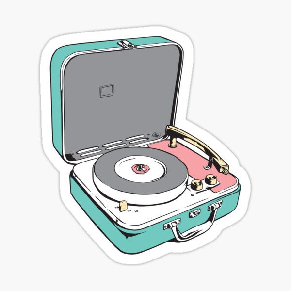 Item preview, Retro Record Player designed and sold by NachoTees.