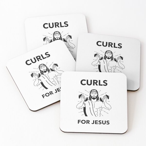 Item preview, Curls For Jesus designed and sold by FishWorldwide.