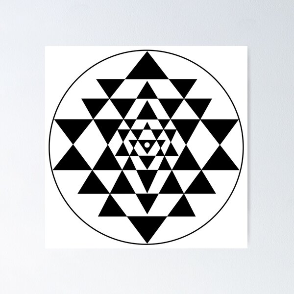 Item preview, Sri Yantra triangles designed and sold by Milan Sensiart.