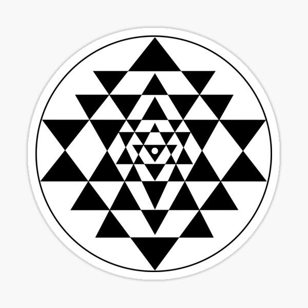 Item preview, Sri Yantra triangles designed and sold by Milan Sensiart.