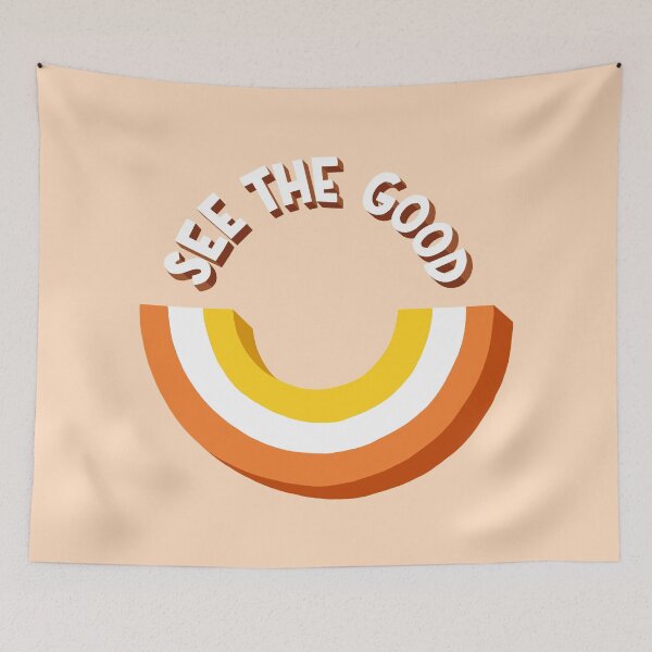 Item preview, See the Good Rainbow  designed and sold by JaneyMakes.