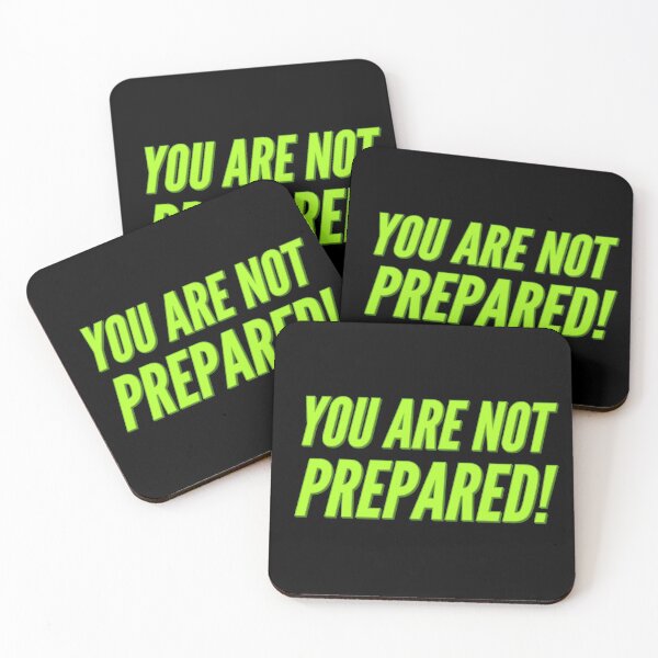 Item preview, You are not prepared! designed and sold by marjard.