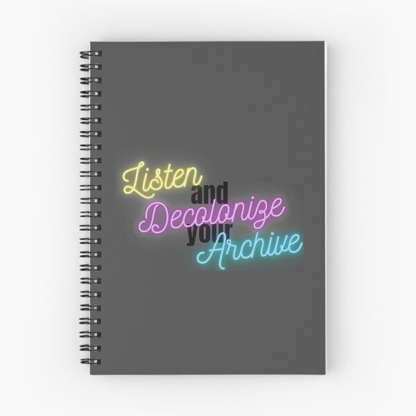 Item preview, Listen and Decolonize your Archive designed and sold by Record Rebel.