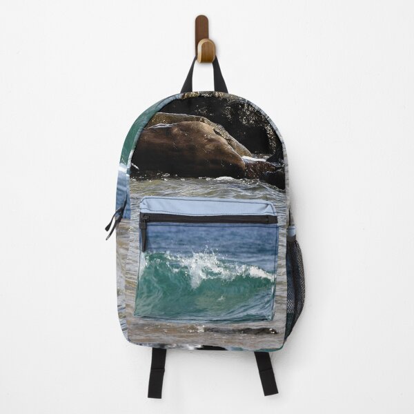 Item preview, Summer Blue Ocean Waves and Rocks, The Beauty of Nature designed and sold by GoodVibesOcean.