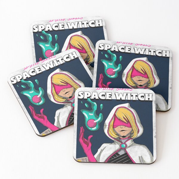 Item preview, Comic Super Hero Girl Space Witch designed and sold by Banner-Ink.