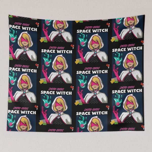 Item preview, Comic Super Hero Girl Space Witch designed and sold by Banner-Ink.