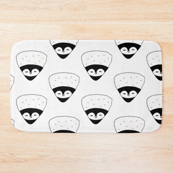 Item preview, Penguin Rice Ball Onigiri Design designed and sold by Okashimai.