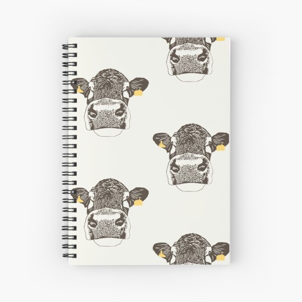 Lady Cow Spiral Notebook