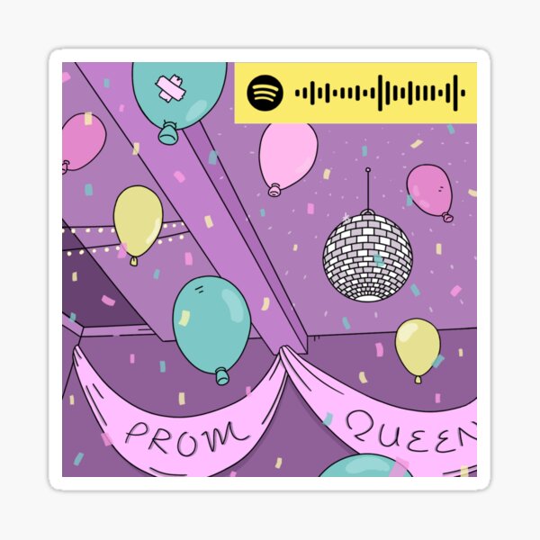 Prom Queen Stickers Redbubble - roblox music code for prom queen