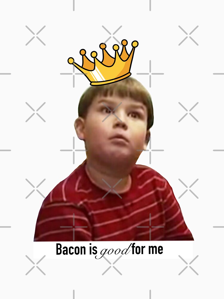 King Curtis Bacon Is Good For Me "King Curtis bacon is good for me" T-shirt for Sale by Doodlesaur