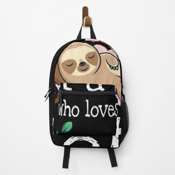 Item preview, Just a girl who loves sloths t-shirt, just a girl who loves sloths mask, just a girl who loves sloths mug, funny sloth gifts for girls, funny sloth phone cases, funny sloth shirts for women designed and sold by Poussyarts.