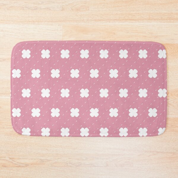 Item preview, Irish Clover Pattern with Pink Background designed and sold by ClaudiaGrosso.