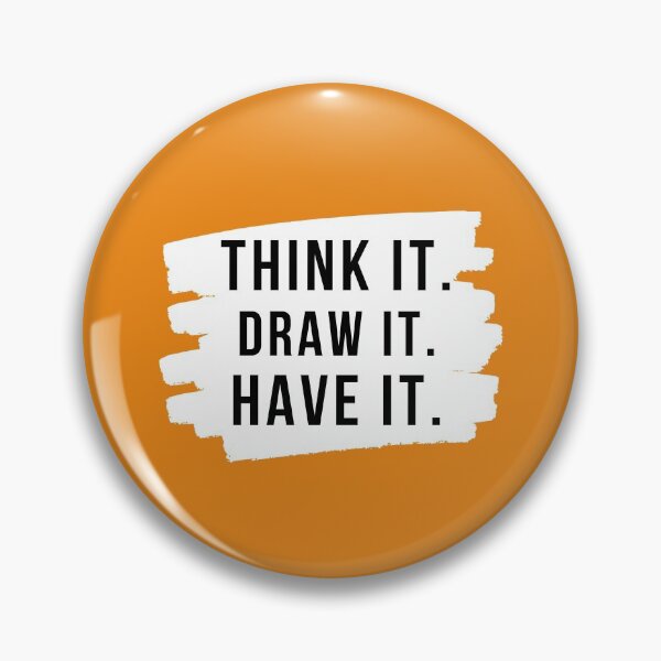 Item preview, Think it Draw it Have it designed and sold by CactusFamily.