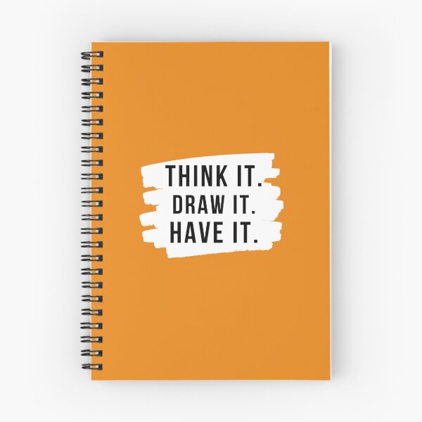 Item preview, Think it Draw it Have it designed and sold by CactusFamily.