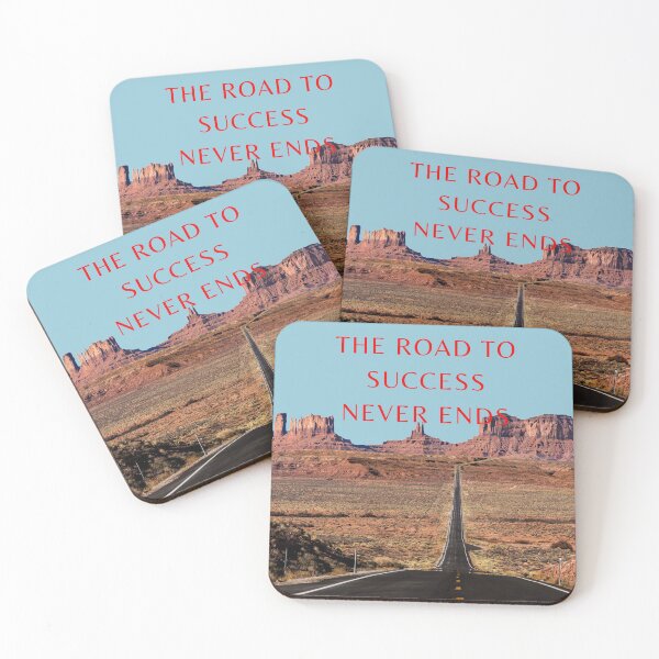 Item preview, #REDBUBBLE #THE ROAD TO SUCCESS NEVER ENDS #ART designed and sold by Stylishboutique.