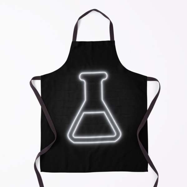 Item preview, White Retro Neon Chemistry Laboratory Flask designed and sold by dylanxh.
