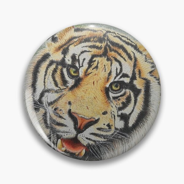Item preview, Tiger Picture Original Art designed and sold by Robin Clancy.