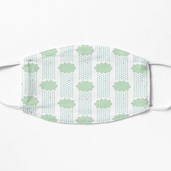 Raining Love Flat Mask