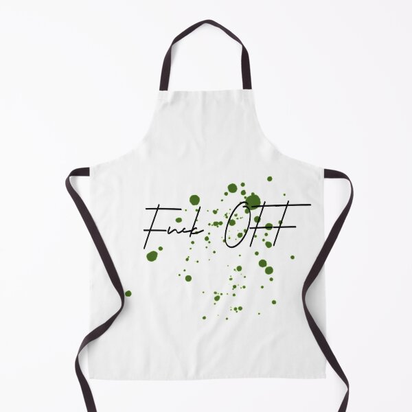 Item preview, FUCK OFF green anchor spot pattern designed and sold by LeeydiCreative.