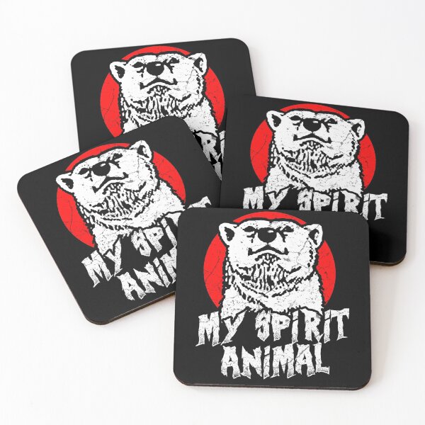 Item preview, Polar bear is my spirit animal designed and sold by Mila1946.