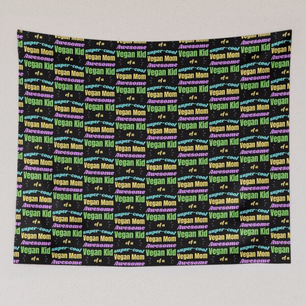Item preview, Awesome Vegan Kid Multicolored designed and sold by WhimsicaliTee.