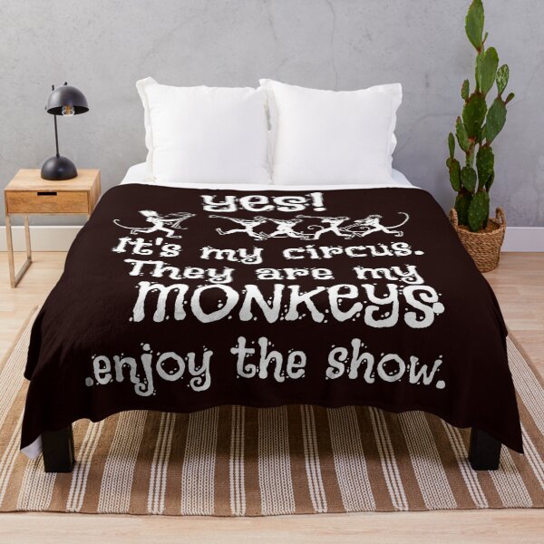 Item preview, my monkeys, my circus designed and sold by sandpiperstudio.