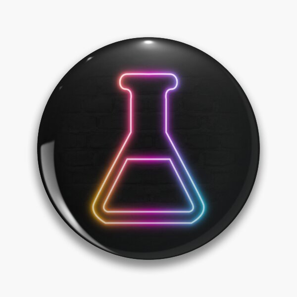 Item preview, Vaporwave Retro Neon Chemistry Laboratory Flask designed and sold by dylanxh.