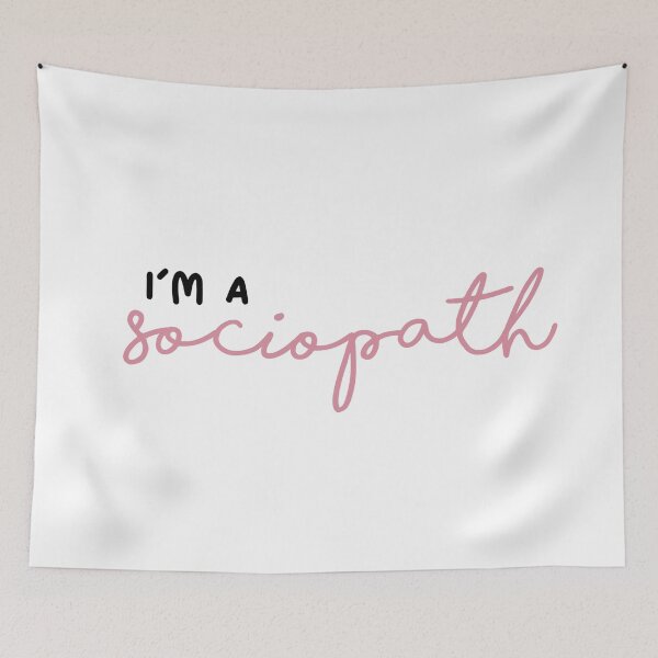 Item preview, i'm a sociopath  designed and sold by Christina Georgiou.