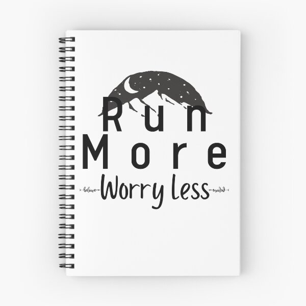 Item preview, Run More Worry Less designed and sold by walidsam07.