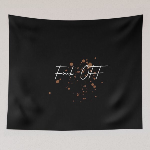 Item preview, Copie de Copie de FUCK OFF taches d'ancre violet designed and sold by LeeydiCreative.