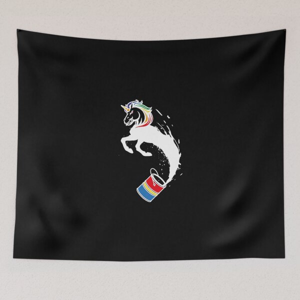 Item preview, Unicorn Paint - Unique Magical Creature Design designed and sold by PrintPress.