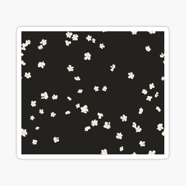Hydrangeas charcoal Sticker