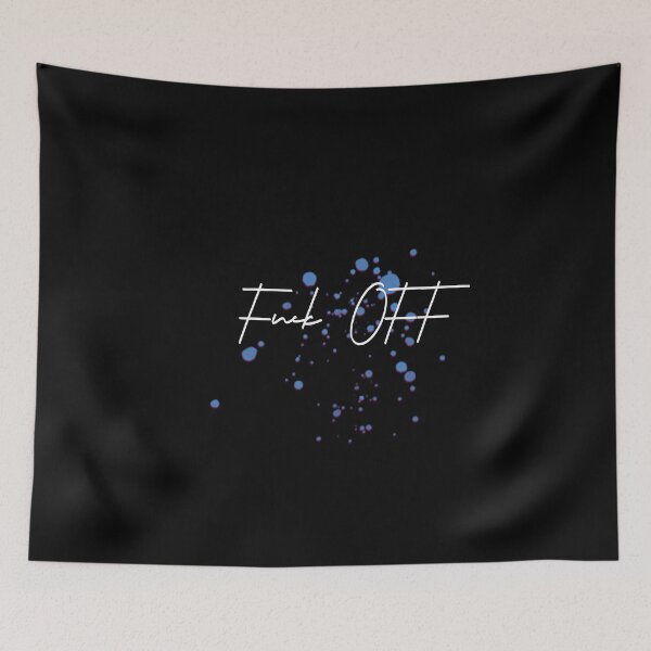 Item preview, Copie de Copie de Copie de FUCK OFF taches d'ancre violet designed and sold by LeeydiCreative.