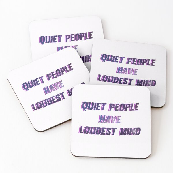 Item preview, Quiet people have loudest mind designed and sold by barotel34.