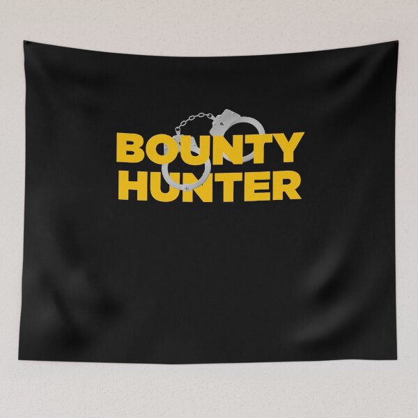 Item preview, Bounty Hunter for Fugitive Recovery Agents Bounty Hunt designed and sold by smartrocket.