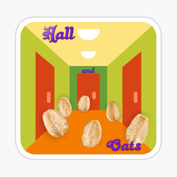 Hall and Oats Sticker