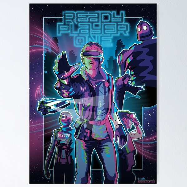 Ready Player One - One Sheet Wall Poster, 14.725 x 22.375 