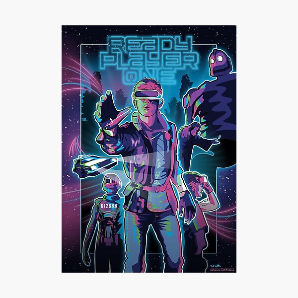 Ready Player One Wall Art  Paintings, Drawings & Photograph Art Prints