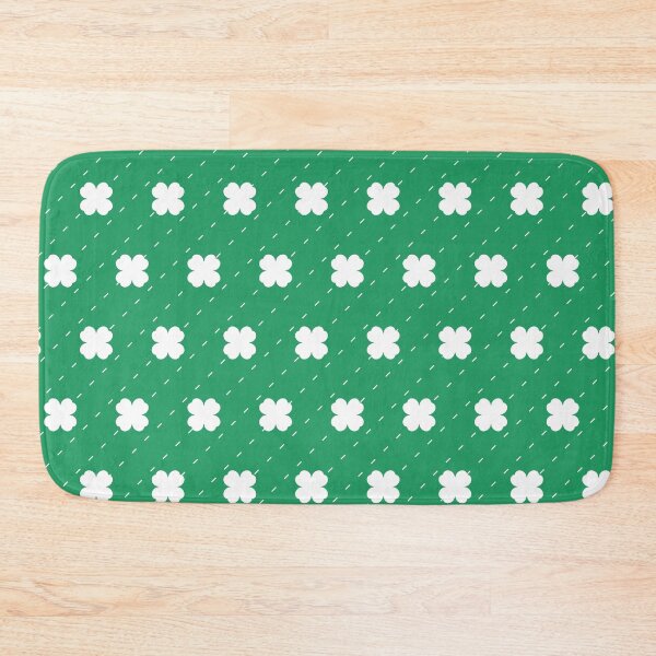Item preview, Irish Clover Pattern with Ireland Green Background designed and sold by ClaudiaGrosso.