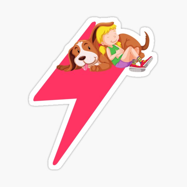 Girls just wanna have dogs Sticker