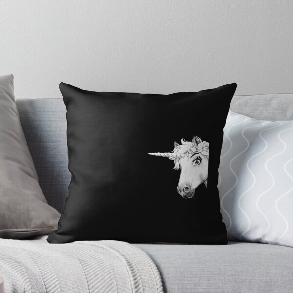 Item preview, Peeping Unicorn – Funny Magical Creature Design designed and sold by PrintPress.