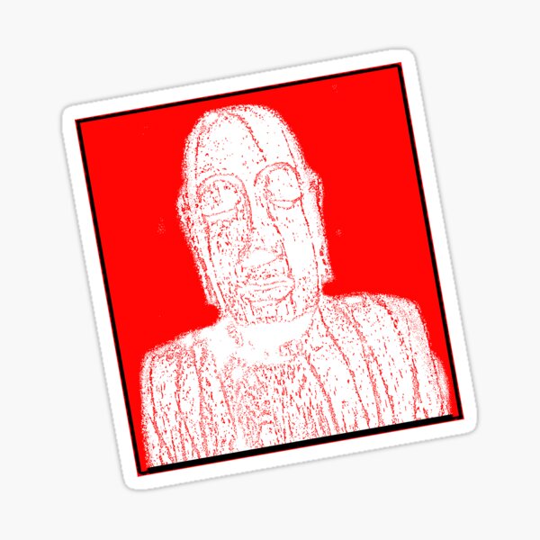Karma Red Sticker