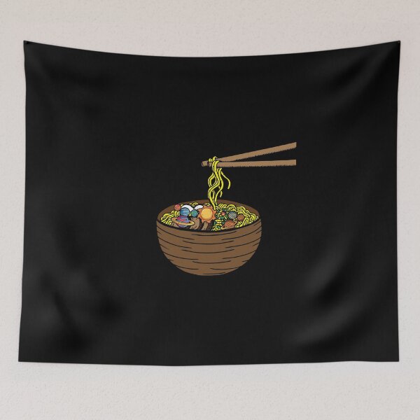 Item preview, Space Noodles – Funny Food Design designed and sold by PrintPress.