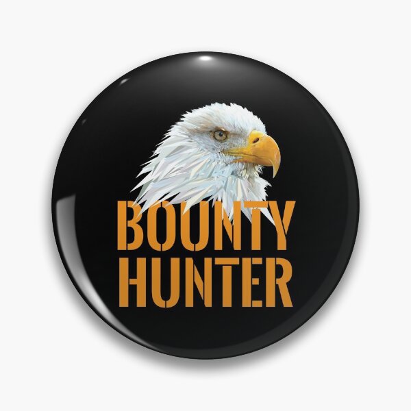 Item preview, Bounty Hunter for Fugitive Recovery Agents Bounty Hunt designed and sold by smartrocket.