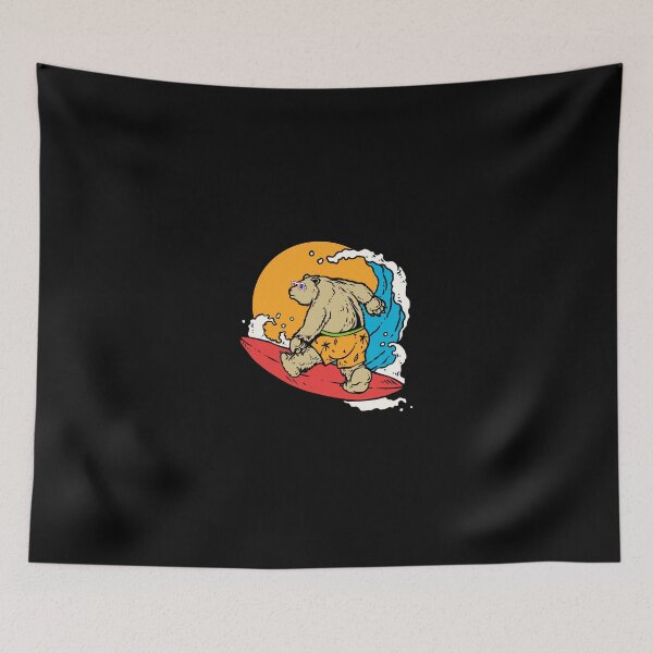 Item preview, Surfing Bear – Funny Animal Design designed and sold by PrintPress.